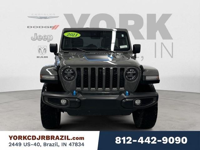 used 2021 Jeep Wrangler Unlimited 4xe car, priced at $31,999