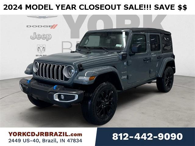 new 2024 Jeep Wrangler 4xe car, priced at $60,440