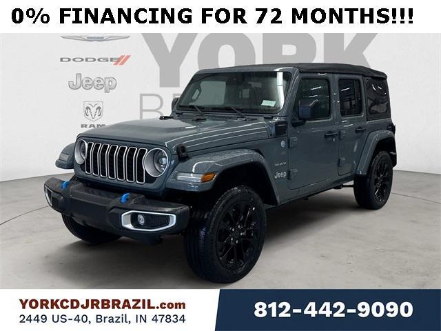 new 2024 Jeep Wrangler 4xe car, priced at $61,440