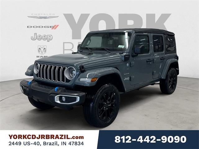 new 2024 Jeep Wrangler 4xe car, priced at $61,440