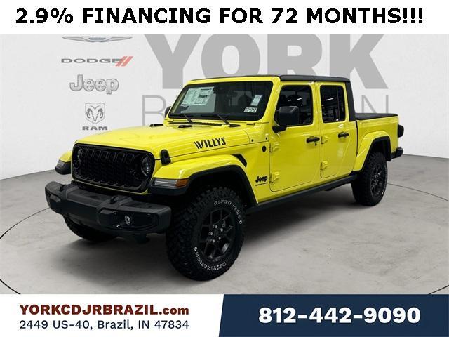 new 2024 Jeep Gladiator car, priced at $56,126