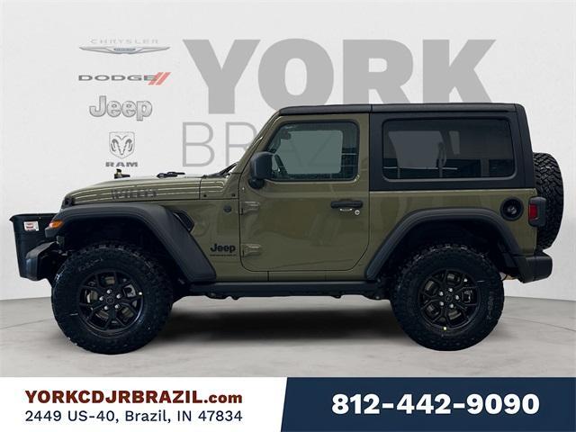 new 2025 Jeep Wrangler car, priced at $49,970