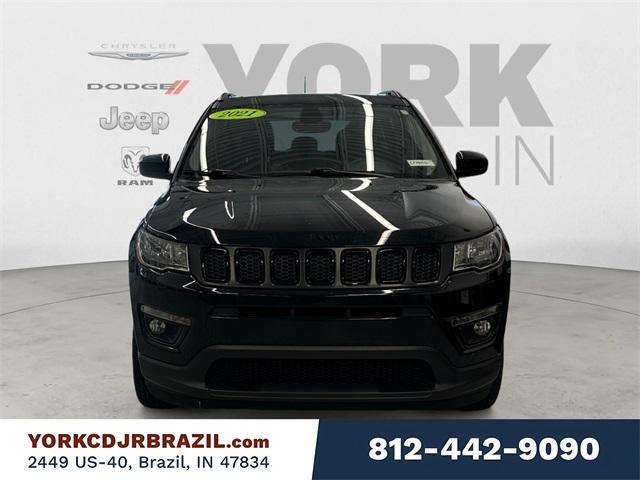 used 2021 Jeep Compass car, priced at $20,999