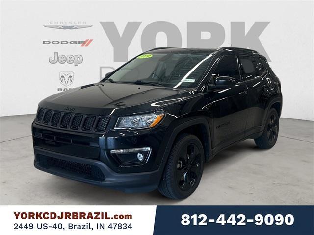 used 2021 Jeep Compass car, priced at $20,999