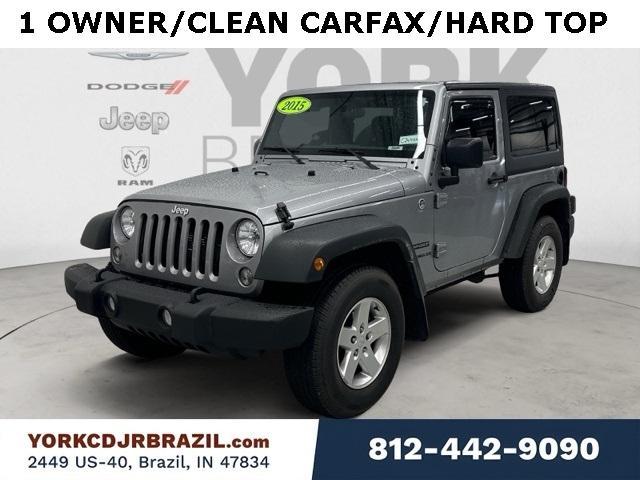 used 2015 Jeep Wrangler car, priced at $17,999