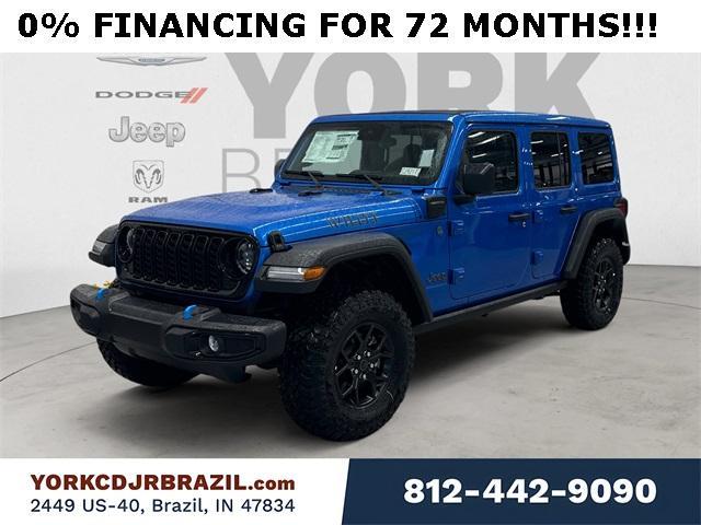 new 2024 Jeep Wrangler 4xe car, priced at $61,070