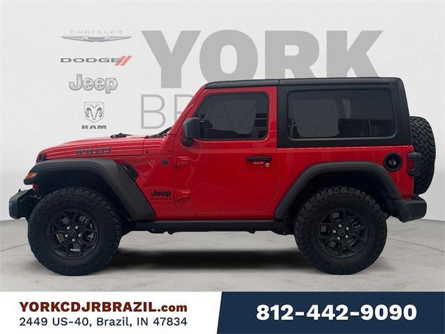used 2024 Jeep Wrangler car, priced at $38,498