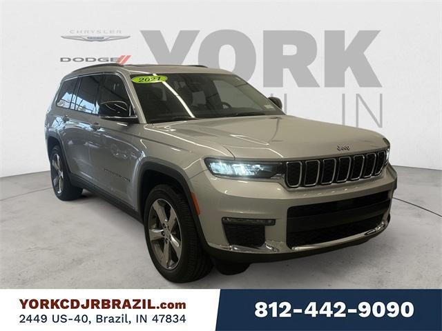 used 2021 Jeep Grand Cherokee L car, priced at $31,499