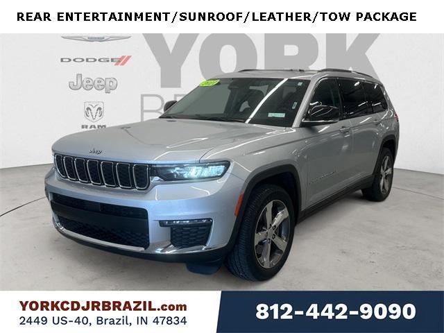 used 2021 Jeep Grand Cherokee L car, priced at $31,499