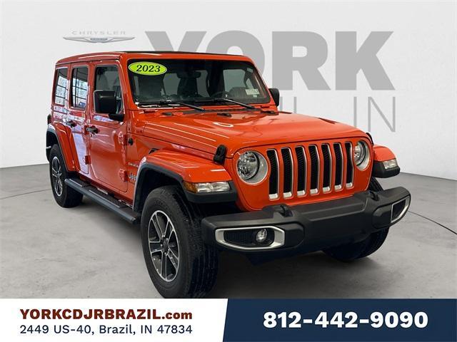 used 2023 Jeep Wrangler car, priced at $45,999