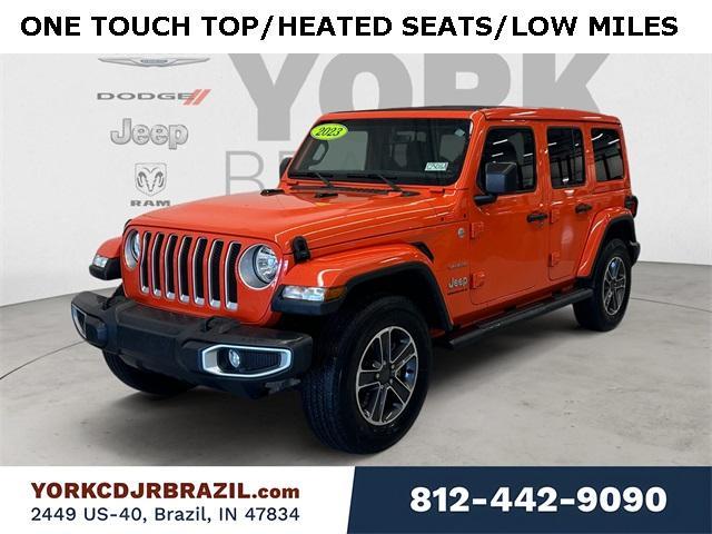 used 2023 Jeep Wrangler car, priced at $45,999