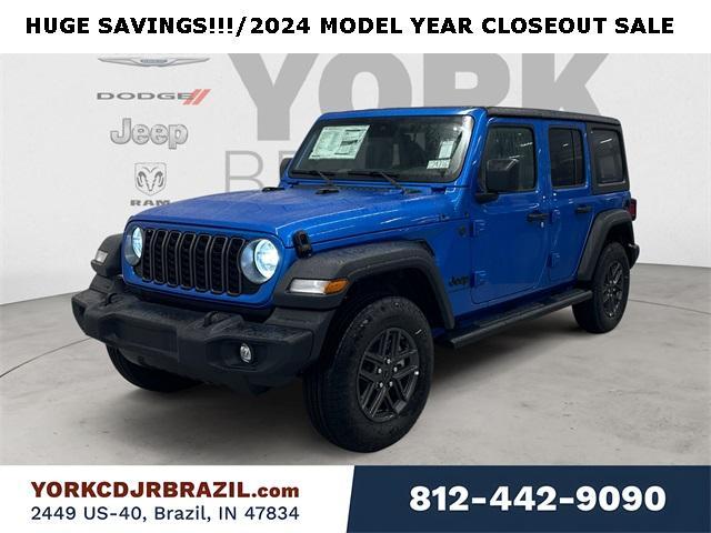 new 2024 Jeep Wrangler car, priced at $50,053