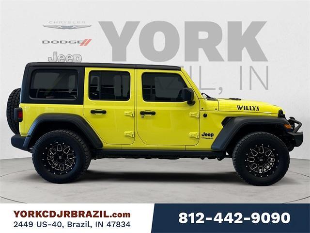 used 2022 Jeep Wrangler Unlimited car, priced at $30,850