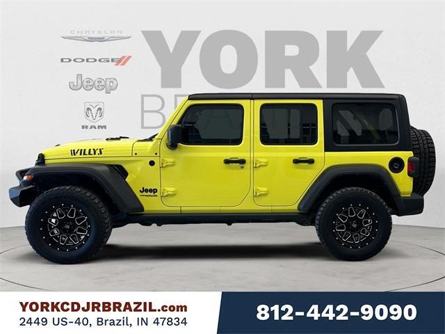 used 2022 Jeep Wrangler Unlimited car, priced at $30,850