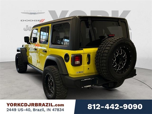 used 2022 Jeep Wrangler Unlimited car, priced at $30,850