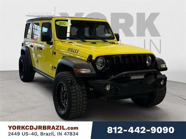 used 2022 Jeep Wrangler Unlimited car, priced at $30,850