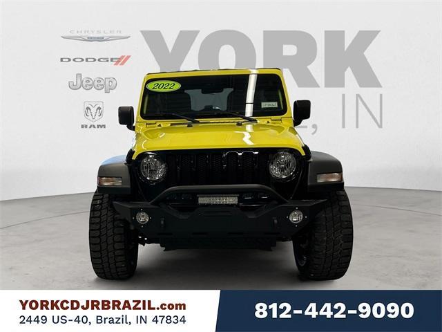 used 2022 Jeep Wrangler Unlimited car, priced at $30,850