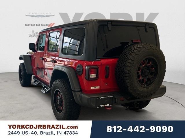 used 2018 Jeep Wrangler Unlimited car, priced at $31,899