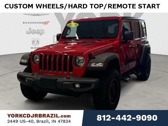 used 2018 Jeep Wrangler Unlimited car, priced at $31,899