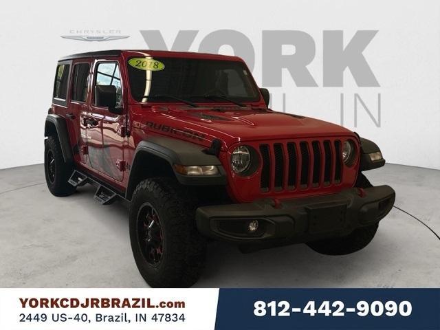 used 2018 Jeep Wrangler Unlimited car, priced at $31,899