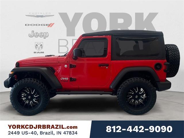 used 2019 Jeep Wrangler car, priced at $22,651