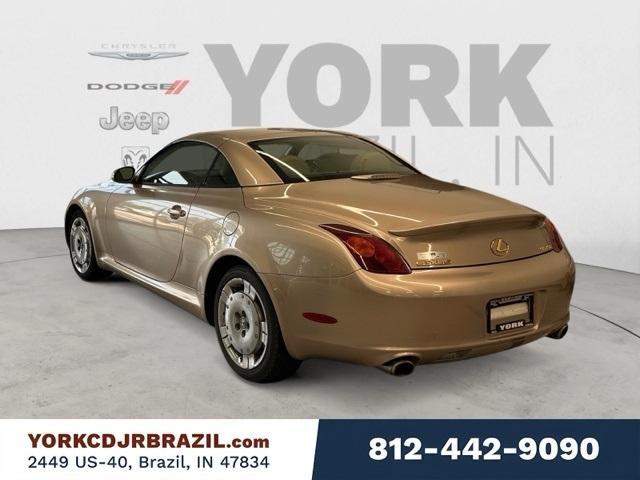 used 2004 Lexus SC 430 car, priced at $9,150