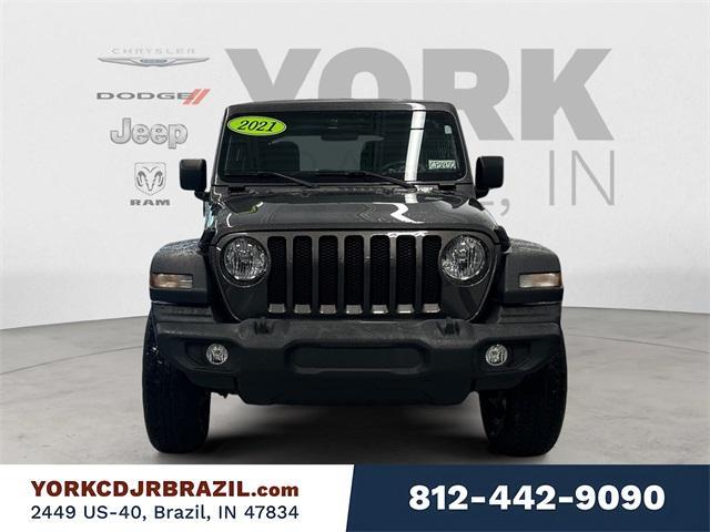 used 2021 Jeep Wrangler Unlimited car, priced at $31,986