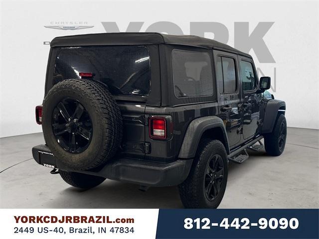 used 2021 Jeep Wrangler Unlimited car, priced at $31,986