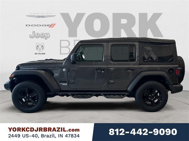 used 2021 Jeep Wrangler Unlimited car, priced at $31,986