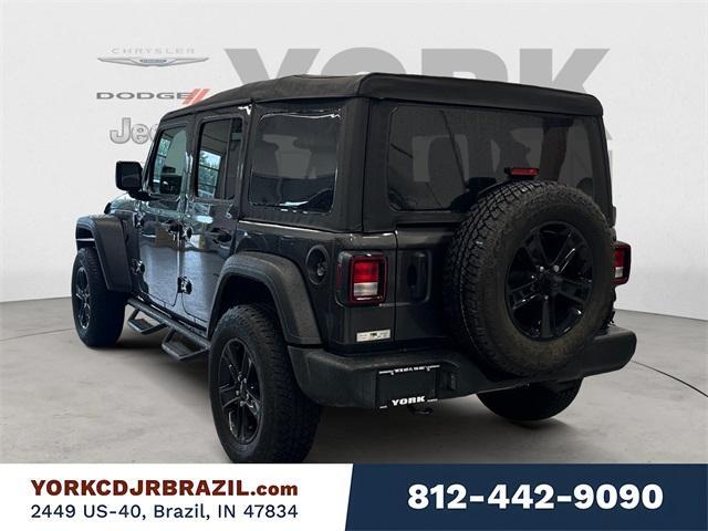 used 2021 Jeep Wrangler Unlimited car, priced at $31,986
