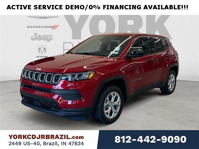 new 2024 Jeep Compass car, priced at $25,713