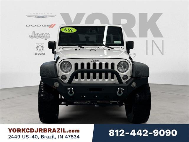 used 2016 Jeep Wrangler Unlimited car, priced at $21,276