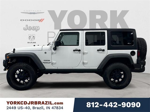 used 2016 Jeep Wrangler Unlimited car, priced at $21,276