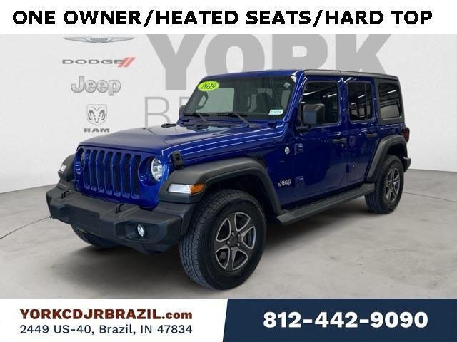 used 2019 Jeep Wrangler Unlimited car, priced at $20,967