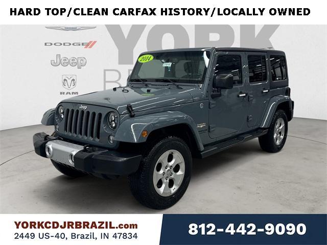 used 2014 Jeep Wrangler Unlimited car, priced at $17,721