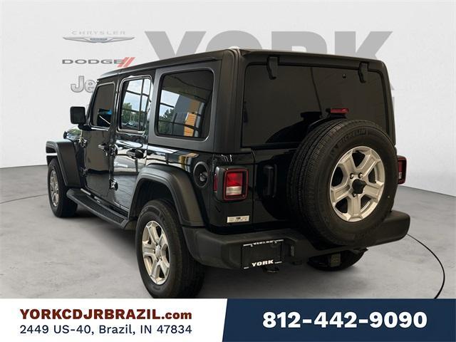 used 2021 Jeep Wrangler Unlimited car, priced at $28,945