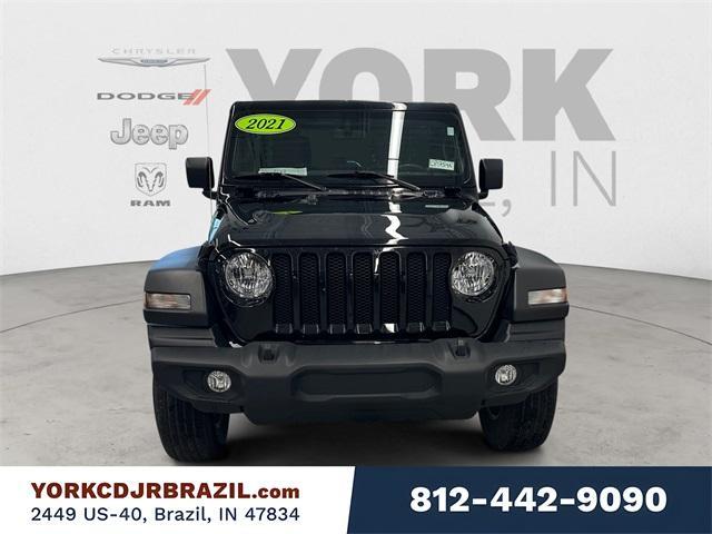 used 2021 Jeep Wrangler Unlimited car, priced at $28,945