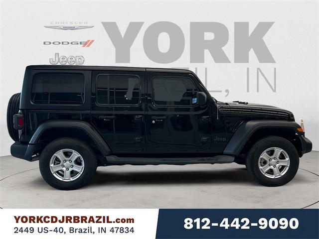 used 2021 Jeep Wrangler Unlimited car, priced at $28,945