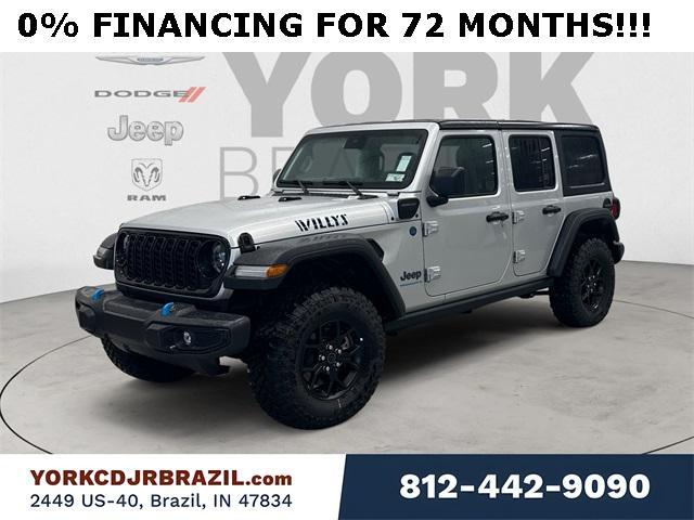 new 2024 Jeep Wrangler 4xe car, priced at $59,053