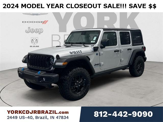 new 2024 Jeep Wrangler 4xe car, priced at $61,615