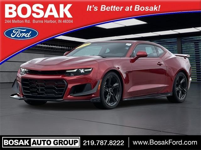 used 2021 Chevrolet Camaro car, priced at $22,981