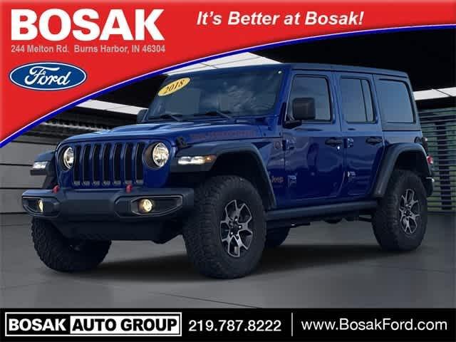 used 2018 Jeep Wrangler Unlimited car, priced at $26,777