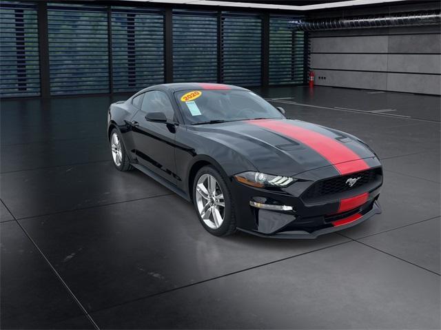 used 2020 Ford Mustang car, priced at $25,499