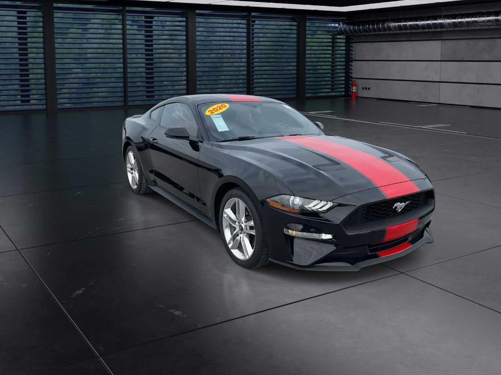 used 2020 Ford Mustang car, priced at $24,877