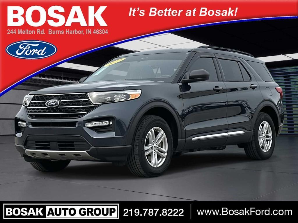 used 2022 Ford Explorer car, priced at $31,999