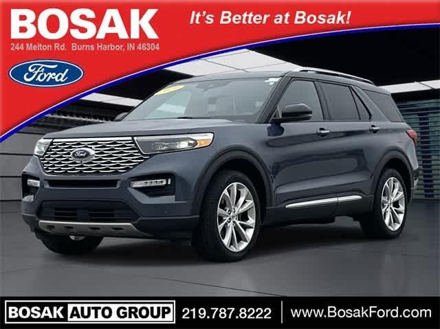 used 2021 Ford Explorer car, priced at $36,599