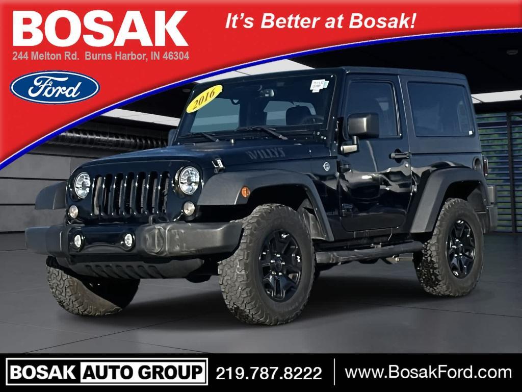 used 2016 Jeep Wrangler car, priced at $18,799