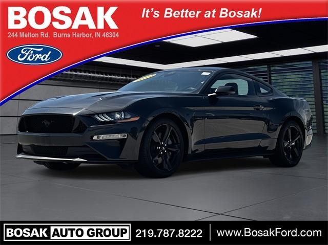 used 2022 Ford Mustang car, priced at $36,861