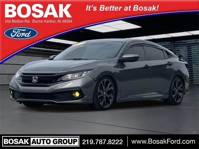 used 2021 Honda Civic car, priced at $20,931