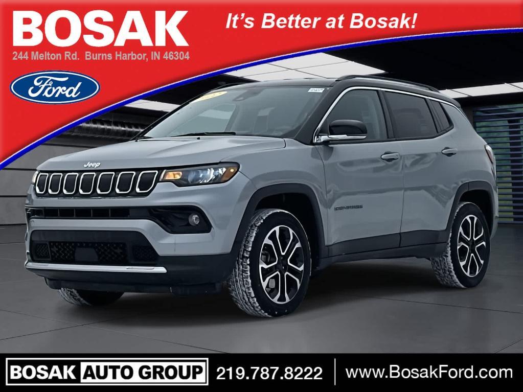 used 2022 Jeep Compass car, priced at $22,899